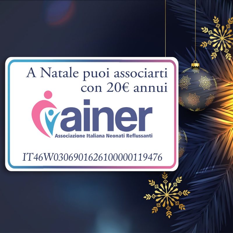 A Natale puoi… Sostenere AINER!!